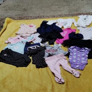 Charming Striped and Pink Bodysuit for Kids